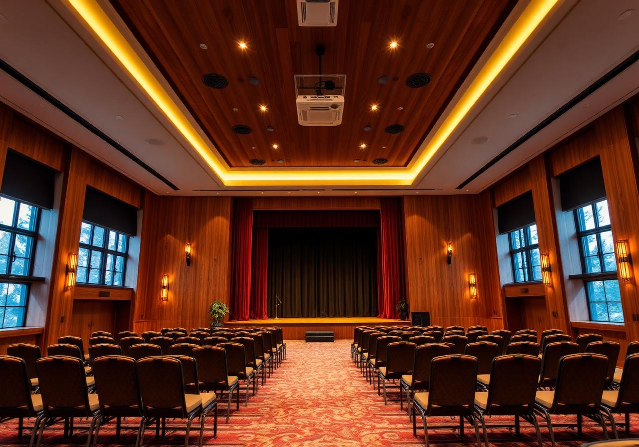 Salão de eventos do Espaço Regenesis